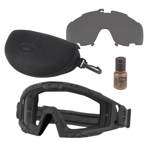 Oakley - SI Ballistic 2.0 Ballistic Goggles - Interchangeable Visor - Black - OO7035-22