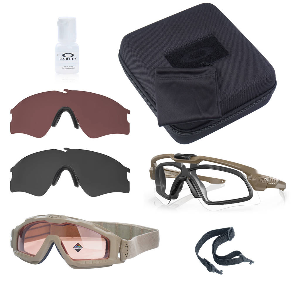 Oakley - SI Ballistic M Frame Alpha Terrain Tan Operator Kit